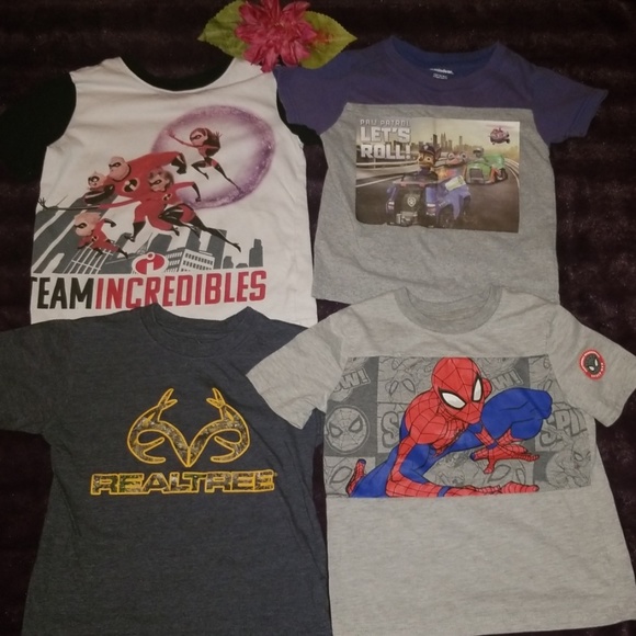 Other - 💕SALE Boys size 4 t- shirt bundle ( set of 4)